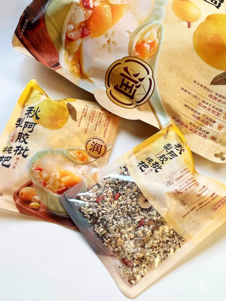 山姆| 秋梨阿胶炖枇杷糖水料|单包108g