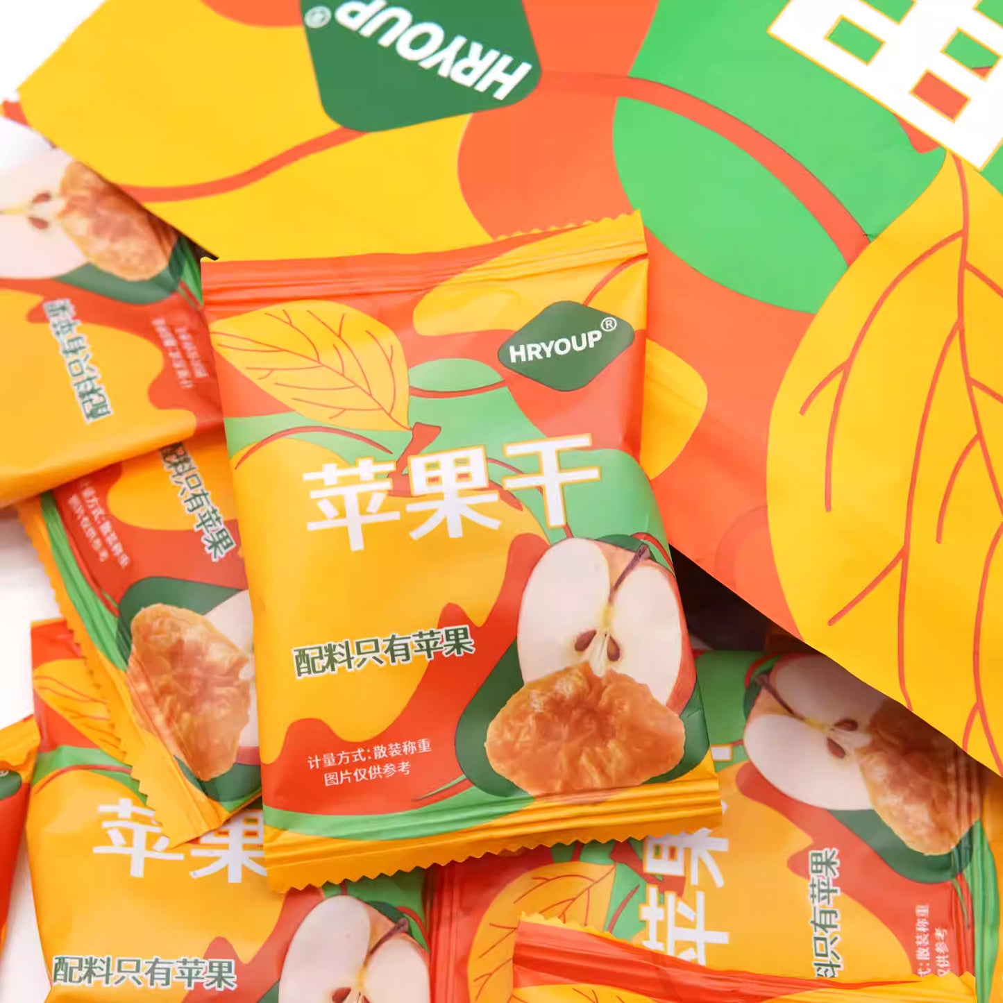 山姆健康零食|HRYOUP 苹果干无添加0脂|18克