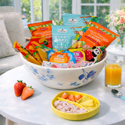 儿童益生菌零食尝鲜包（约21件）