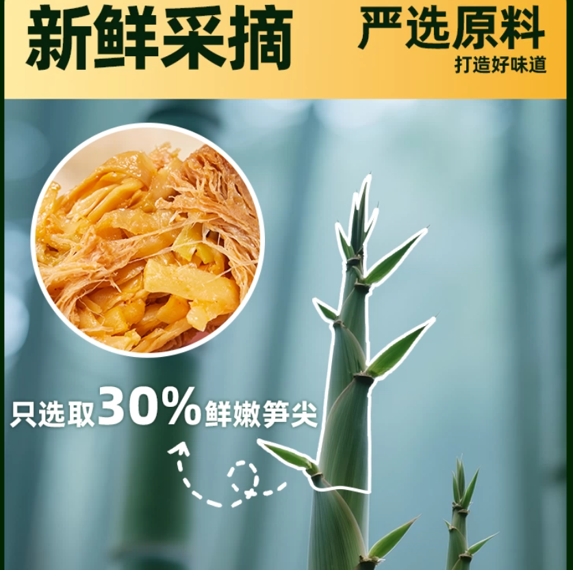 三关六码头 | 夹笋豆干（卤香味）| 整袋130g