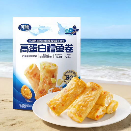 山姆|纯鳕高蛋白鳕鱼卷|单包约16克