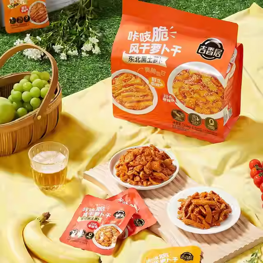 山姆佐餐|吉香居咯吱脆香辣萝卜干（醇正香辣味/川式麻辣味）|单包60g
